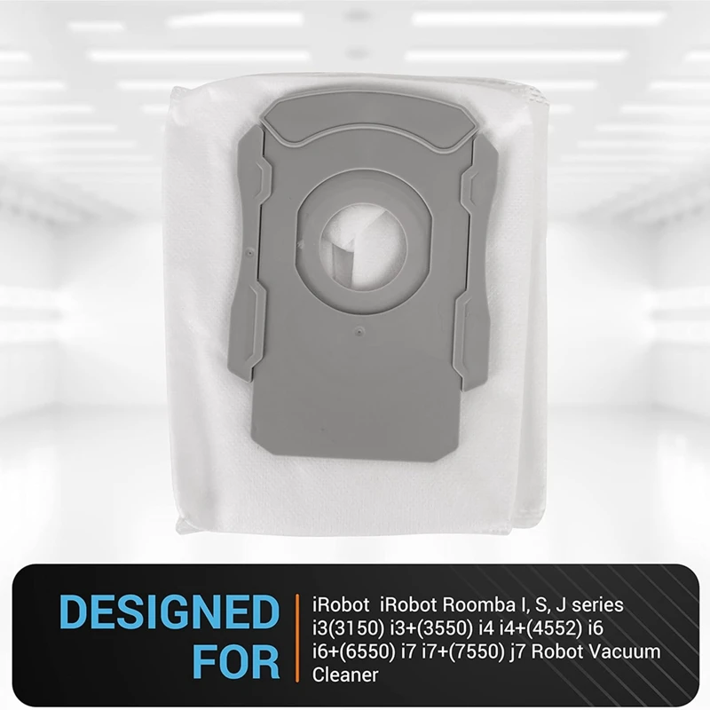 IRobot Roombaの交換用掃除機バッグ,6パック,i & sおよびjシリーズ,j6 plus,j7,j8 plus,i7,i7 (7550),i4,i5,i6,i8 plus,s9,j7,j7,j7