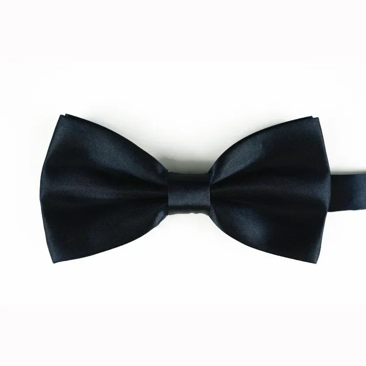 Bowtie Men's solid color, double layer candy color, Korean version, wedding bridegroom, best man, host waiter's bow tie