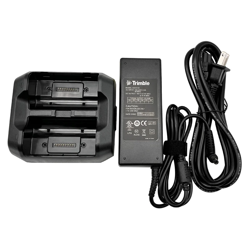 Brand New Trimble 121300 Battery Dual Charger For Trimble TSC7 Data Collector Power Supply AU US EU UK plug