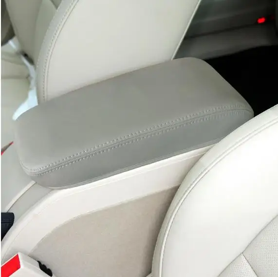 Microfibre Leather Center Armrest BOX Cover For Skoda Superb 2008 2009 2010 2011 2012 2013 2014 2015 2016 2017-2021Car interior