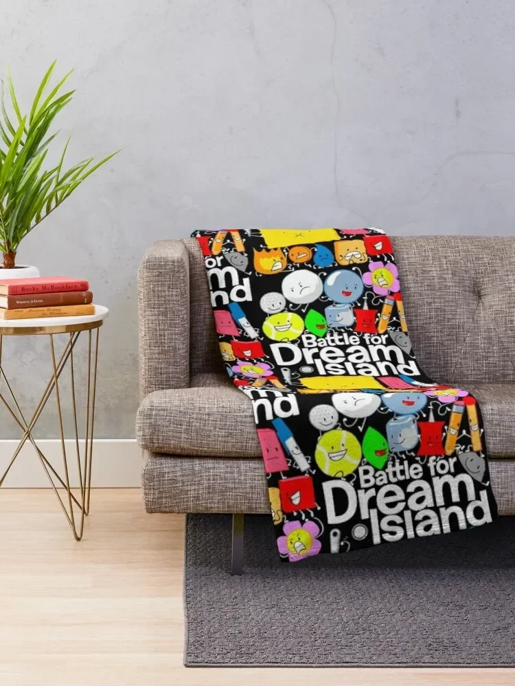 Battle for Dream Island Throw Blanket Sofa Heavy Luxury Brand Decorative Sofas Blankets