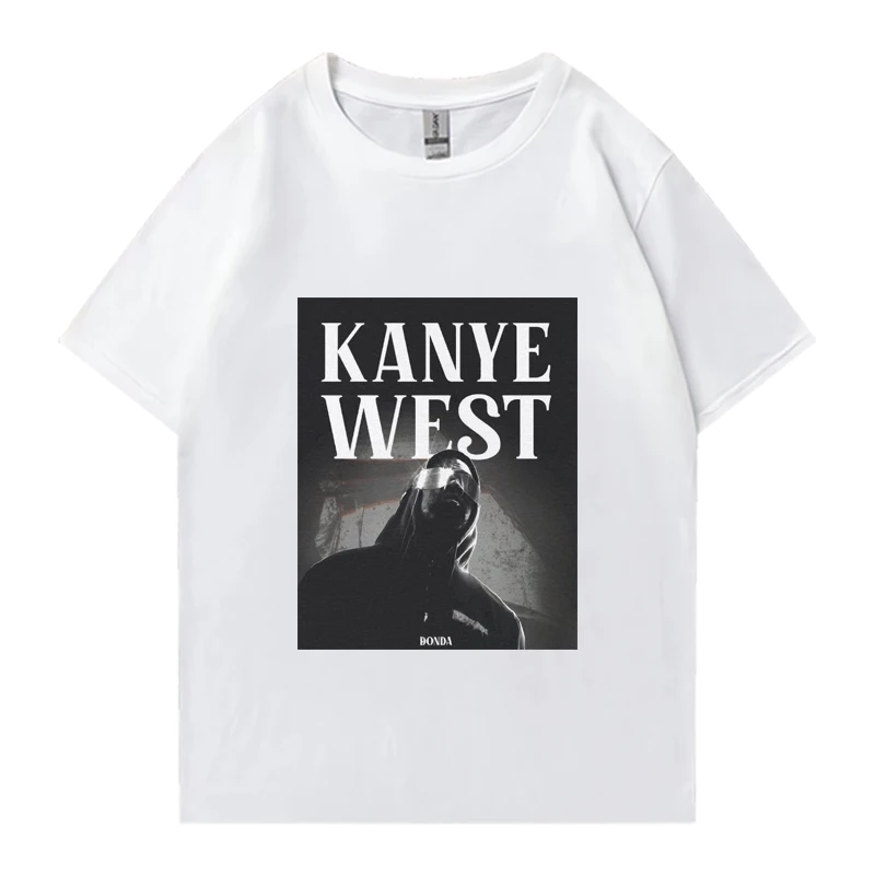 

Rapper Kanye West Donda Music album Graphics T shirts Men Women Hip Hop Y2k Oversized short sleeve T-shirts Unisex popular Tops