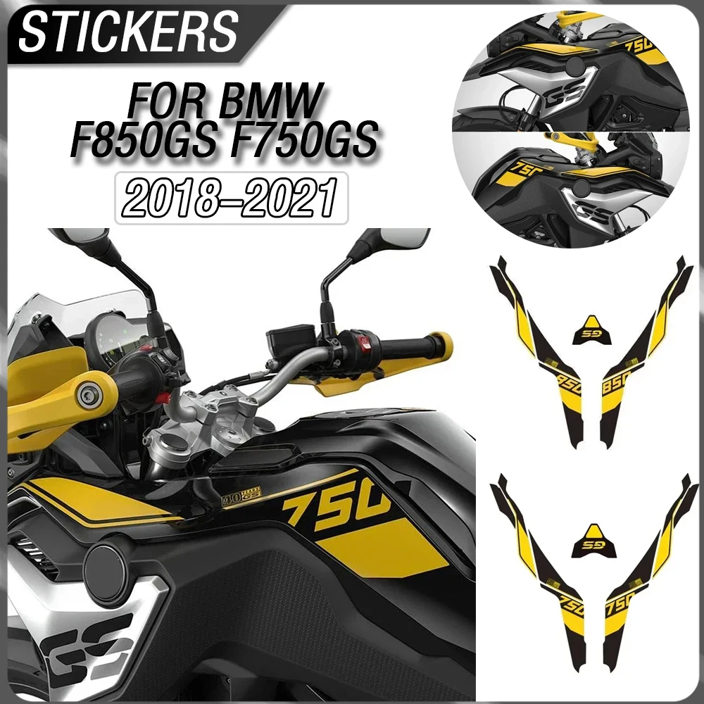 

For BMW 2018-2021 F850GS F750GS 40 year motorcycle body modification parts decorative sticker kit