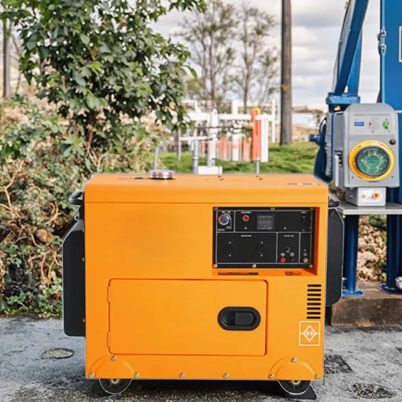 

Portable GASGenerator 6KVA 8KVA 10KVA 12KVA 15KVA Silent Air Cooled GASGenerator Slient Style For Home Use