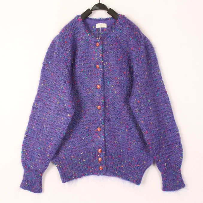 

Винтажный вязаный свитер ручной работы из кашемира для женщин, свободный крой, в богемном стиле, с длинными рукавами, круглым вырезом, теплый, на осень-зиму