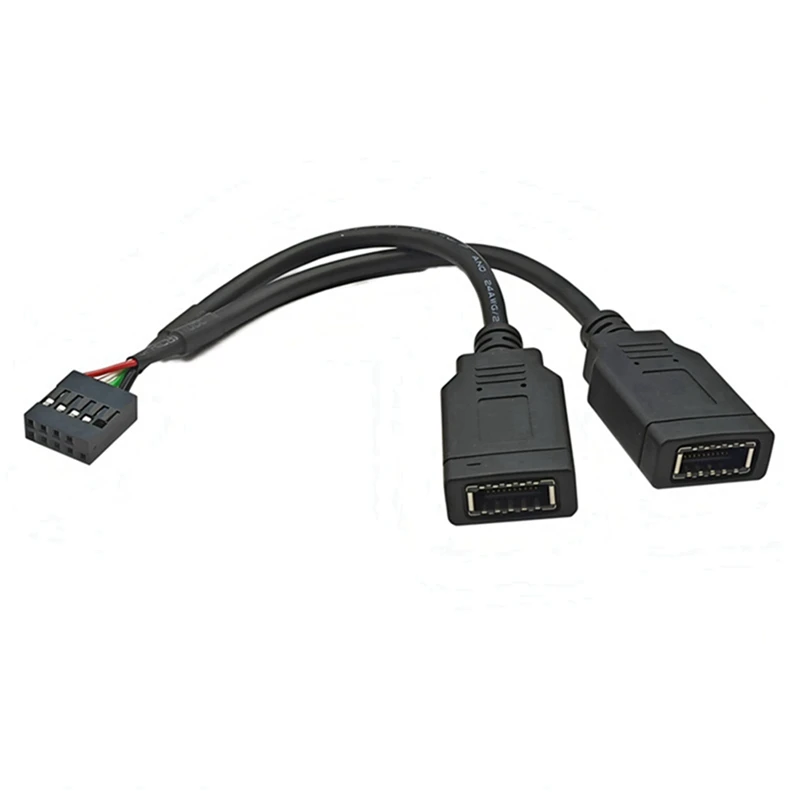 Cavo adattatore USB da 9 pin a TYPE-E Cavo USB da 9 pin a TYPE-E Cavo adattatore da pannello frontale USB Cavo adattatore USB da 9 pin a TYPE-E KEY-A