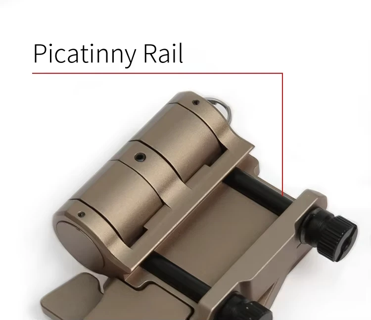 Neue Gen 2 Schnellverschluss G33 Flip-up Halterung im Wx-Stil für 20mm Picatinny-Schiene Jagdoptik Metallzubehör Universell Passend – Detail 5