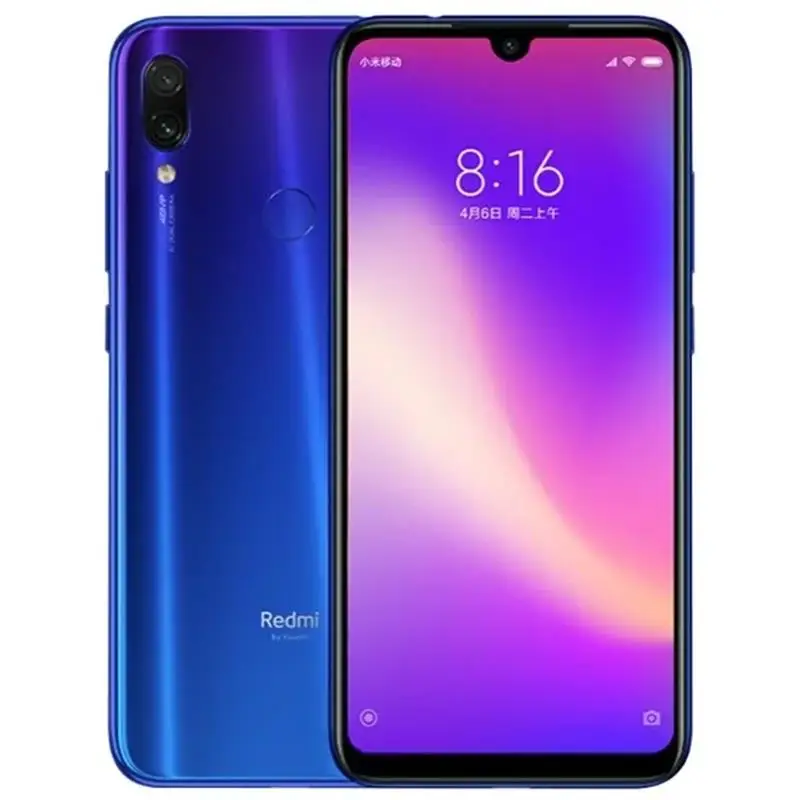 New! Global version Redmi note 7 pro cellphone Snapdragon 675 with 48.0 MP Camera Fingerprintused phone