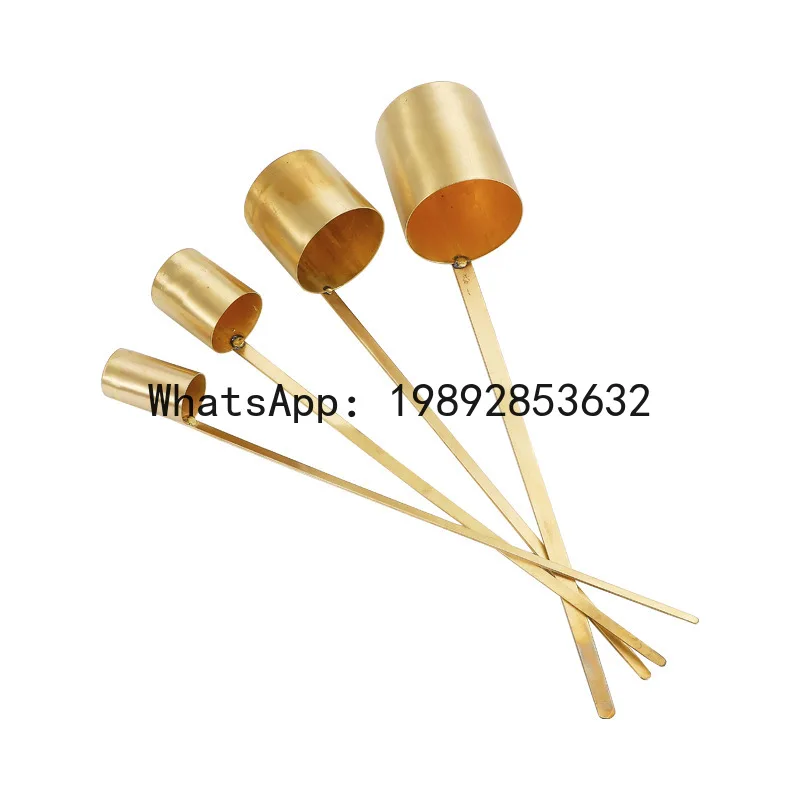 

PYJ pure copper hanging wine raisin brass oil raisin soy sauce spoon beater wine holder