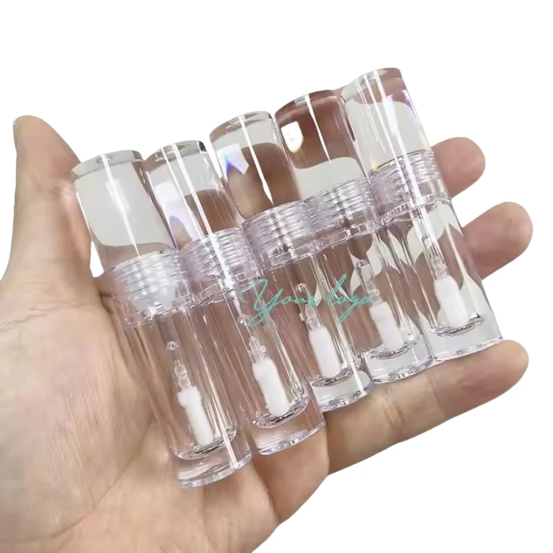 20/30/40pcs 2.5ml Mini Round Clear Lip Gloss Tubes Packaging Custom Logo Lipstick Lipgloss Bottles Containers Cosmetic Package