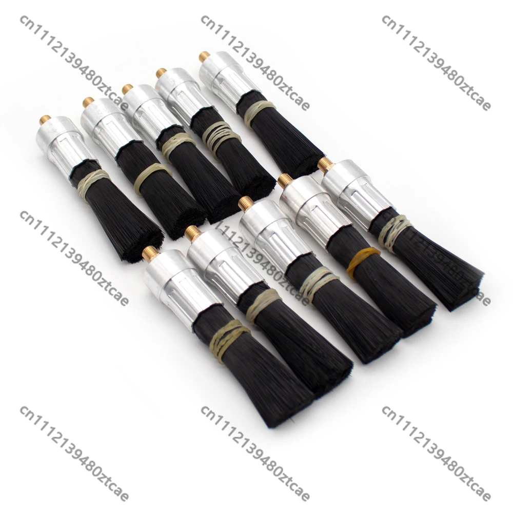 10PCS Lubricating Round Oil Brush,  Oiler Brush M8 M10 Thread for Escalator Guideway Chain Automatic Lubrication Oiling Tool