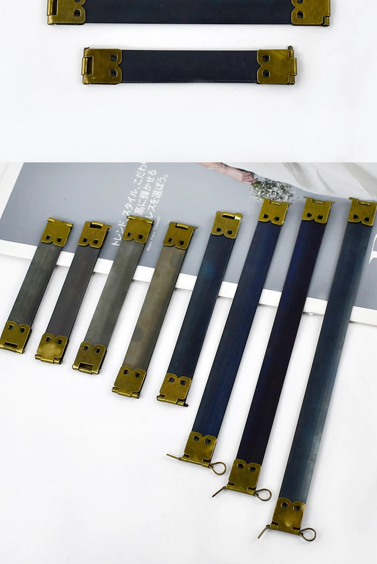10Pcs 8.5-20cm Metal Internal Frame Flex Bracket Kiss Clasp Lock Purse Bag Closure for Sewing Handbag Craft Hardware Accessories
