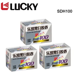 1/3/5/10 Rolls CHINA LUCKY SHD 100 Black and White Film 36 Sheets Negative film ISO100 For Kodak H35/M35 135 35mm Film Camera