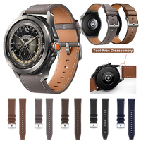 22mm Leather Strap for Xiaomi Watch color 2/S4 S3 S2 S1/Mi Watch 2 Pro Band Bracelet for Redmi Watch 5 Lite /Active Wristbands