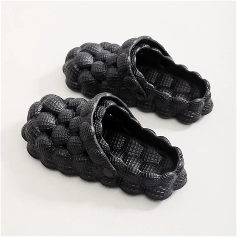 Shevalues Women Clogs Slippers Cute Bubble Ball Sandals Summer Indoor Massage EVA Slides Outdoor Closed Toe Fashion Beach Shoes