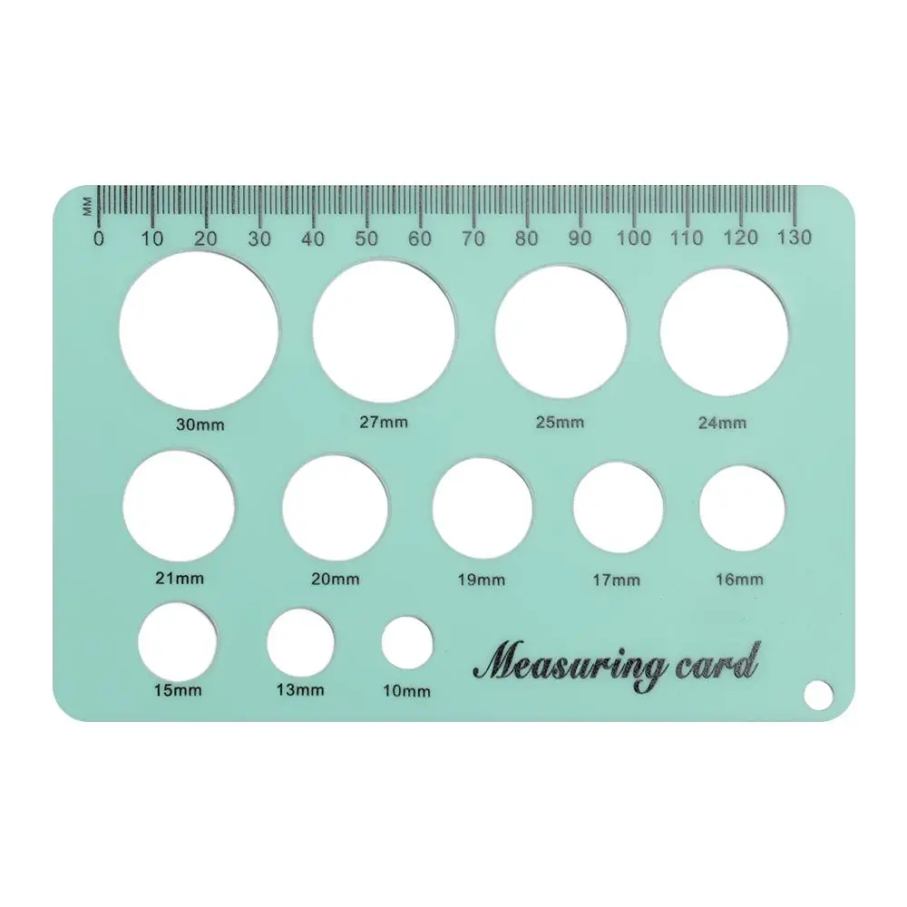 Portable Size Measure Soft Nipple Ruler Flange Sizing Tools Measurement Tool Breast Pump