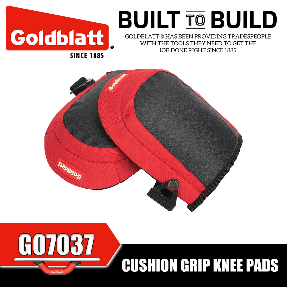 GOLDBLATT G07037 Cushion Grip Knee Pads Occupational Safety and Health Supplies Working on Your Knees