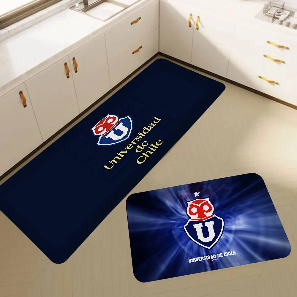 Alfombra antideslizante con logotipo de la Universidad de Chile, estilo nórdico, para dormitorio, sala de estar, hogar, balcón