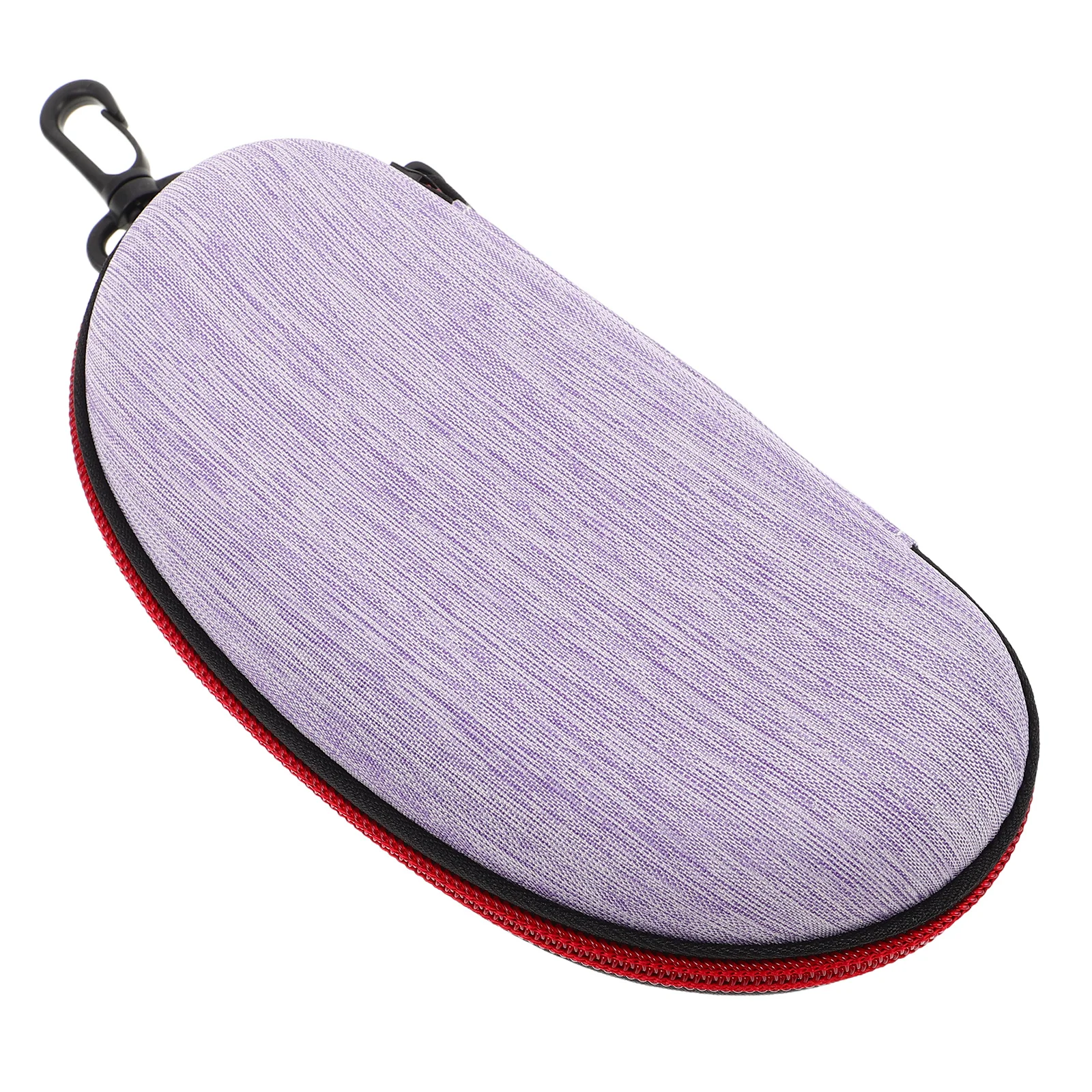 

Hard Shell Eva Zipper Eyewear Case Universal Fit for Cycling Sports Goggles Shockproof Design Carabiner Clip Travel Accessories