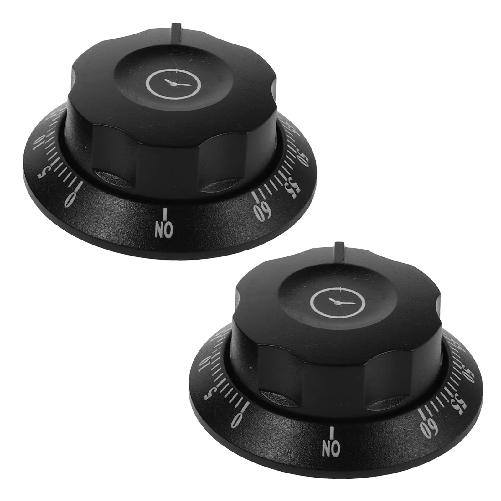 2Pcs Kitchen Mechanical Timer Switch Knob Cooking Countdown Reminder Bell Alert for Oven Rice Steamer Home Kitchen Timer