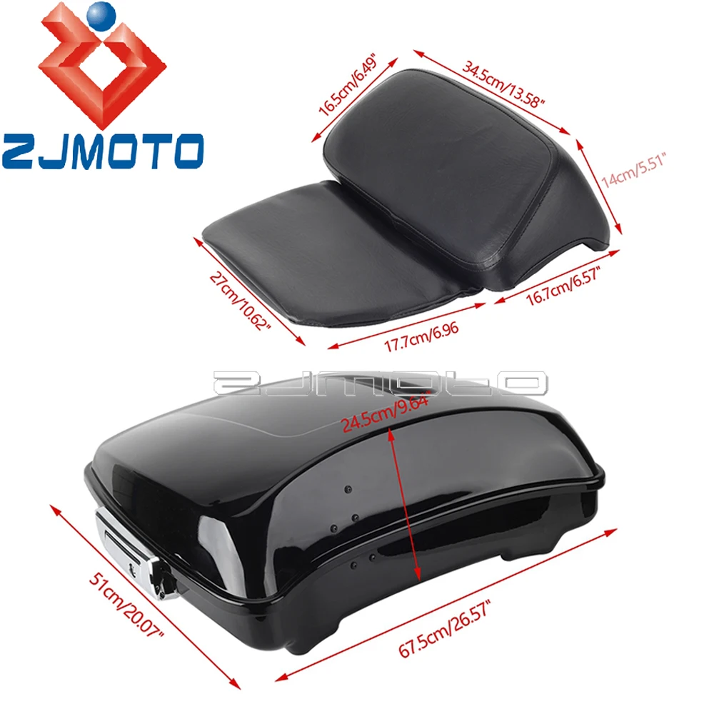 Motorcycle ABS Pack Trunk 9.6