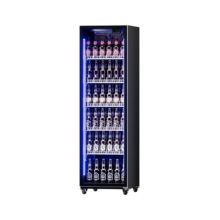 

Thermostatic Wine Cabinet Frost Free Air-cooled Bar Fridge Wine Cabinet Uv Resistant Glass Door Wine Cabinet