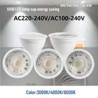 5pcs LED Spotlight GU10 Naturelight 5W 6W 7W 8W 9W LED Bulb GU10 AC220V 120V Replace 50w Halogen Lamp for Home Living Room