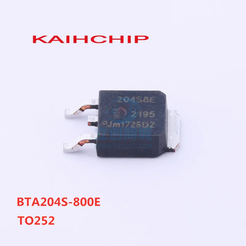 10PCS BTA204S-800E 204S8E TO-252 BTA204S-800 800V 4A  TRIAC SENS GATE DPAK