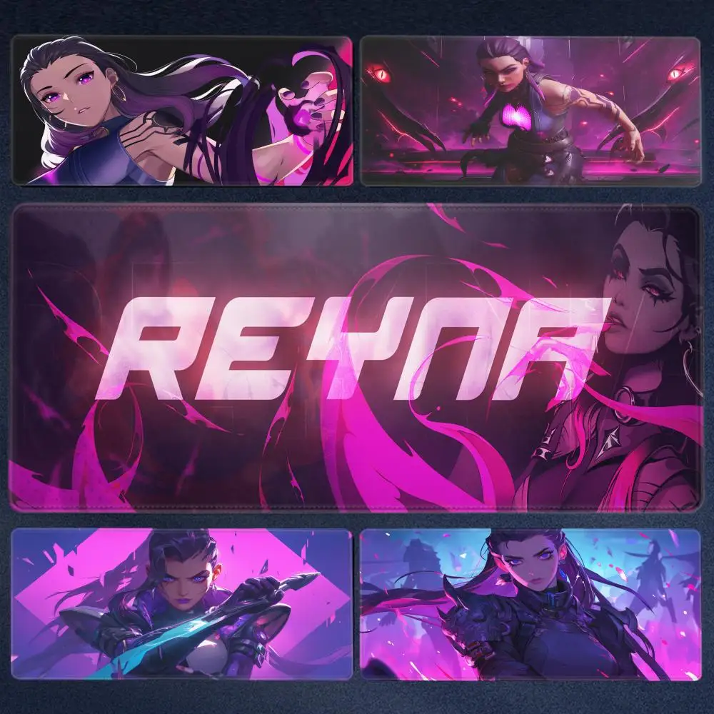 

Reyna Valorant Mouse Pad Gaming XL Large HD New Home Mousepad XXL keyboard pad Soft Natural Rubber Office Carpet Laptop Mice Pad