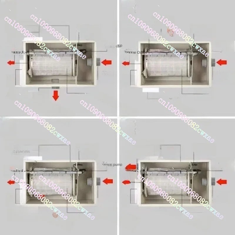 Rotary Drum Microfiltration Fish Pond Filtration Equipment 10 Ton Filter Aquaculture Ultrafiltration