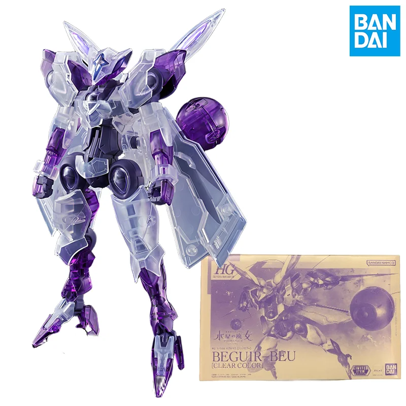 

Bandai THE WITCH FROM MERCURY HG 1/144 BEGUIR-BEU [CLEAR COLOR] Фигурка в сборе Модель игрушки Коллекционная модель Украшения