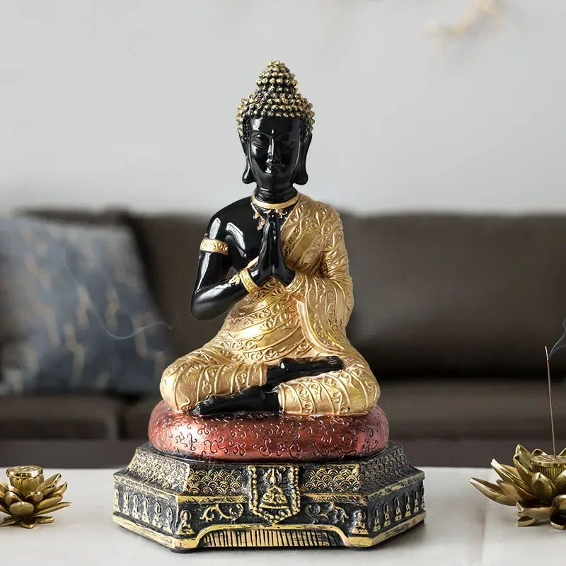 Chinese Style Buddha Ornaments Home Buddhist Halls Enshrine Furnishings Zen Home Decorations