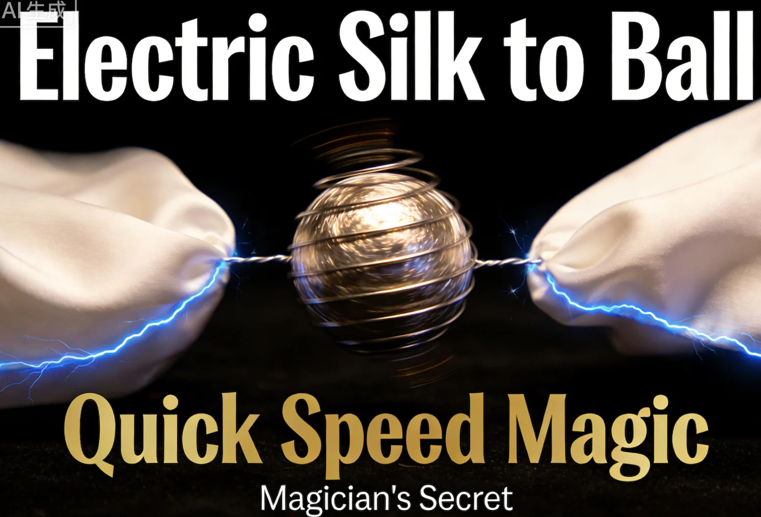 electric-silk-to-ball-quick-speed-magic-red-or-white-silk-vanishes-and-ball-appears-trick-for-stage-illusions-gimmick-prop