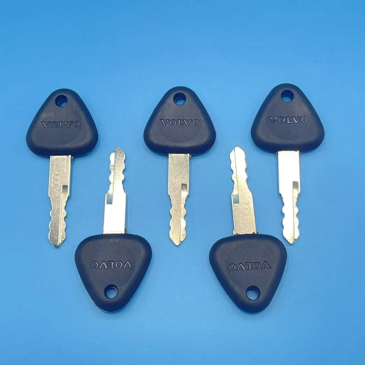 5 PCS 점화 키 777 Clark Forklift와 호환 Samsung 굴삭기 Volvo 굴삭기 교체 중장비 키