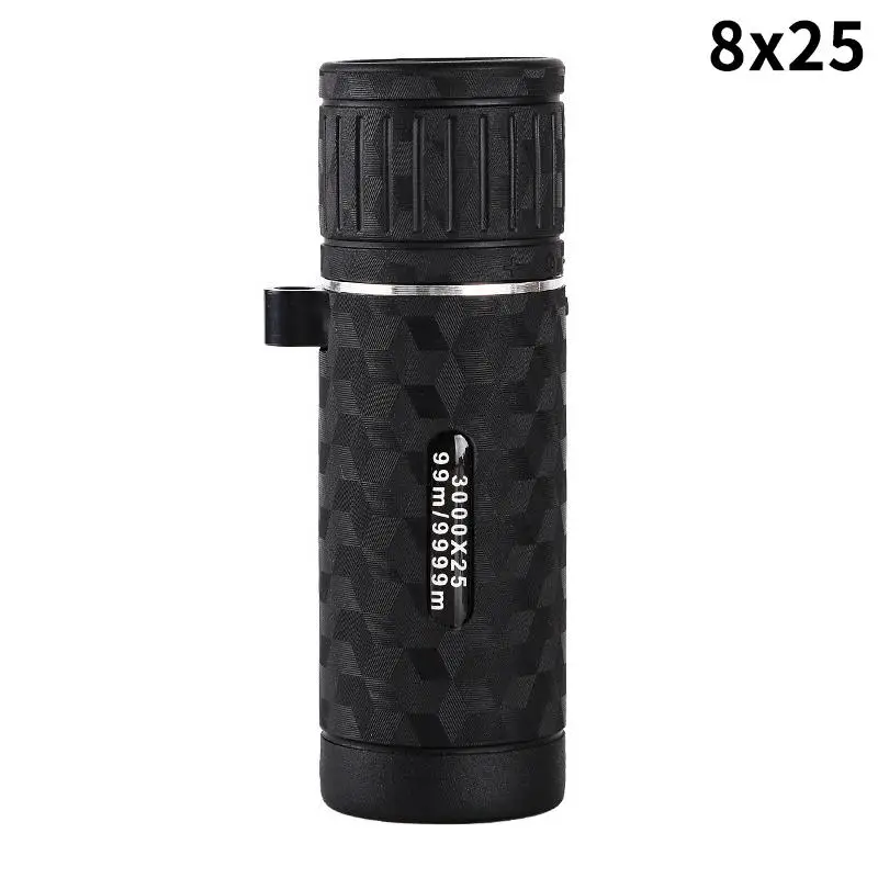 HD Monocular Telescope with Phone Holder Adjustable Tripod Lightweight Waterproof for Bird Watching Hiking Backpacking Trips