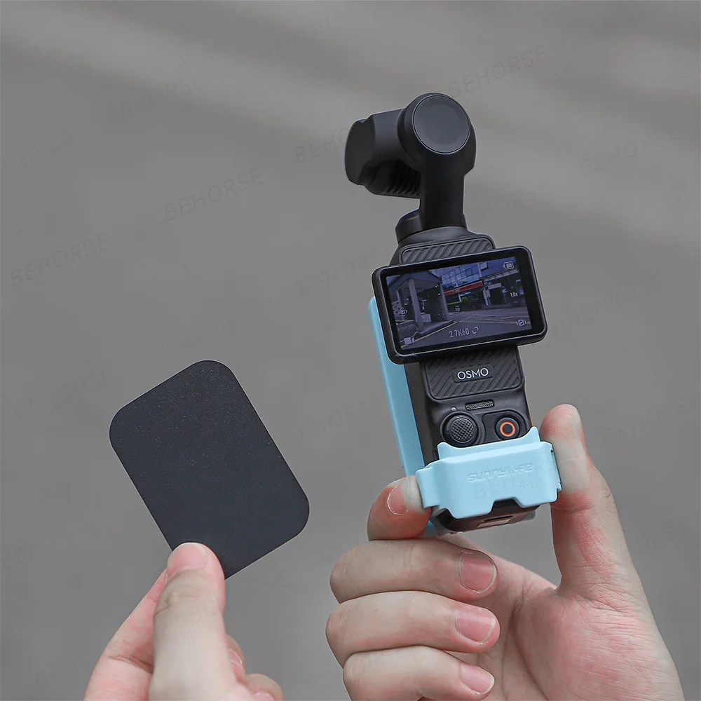 Osmo Pocket 3用 猫耳型マグネット式マウント デスクトップスタンド コールドシュー拡張アダプターブラケット付き DJI Osmo Pocket 3アクセサリー