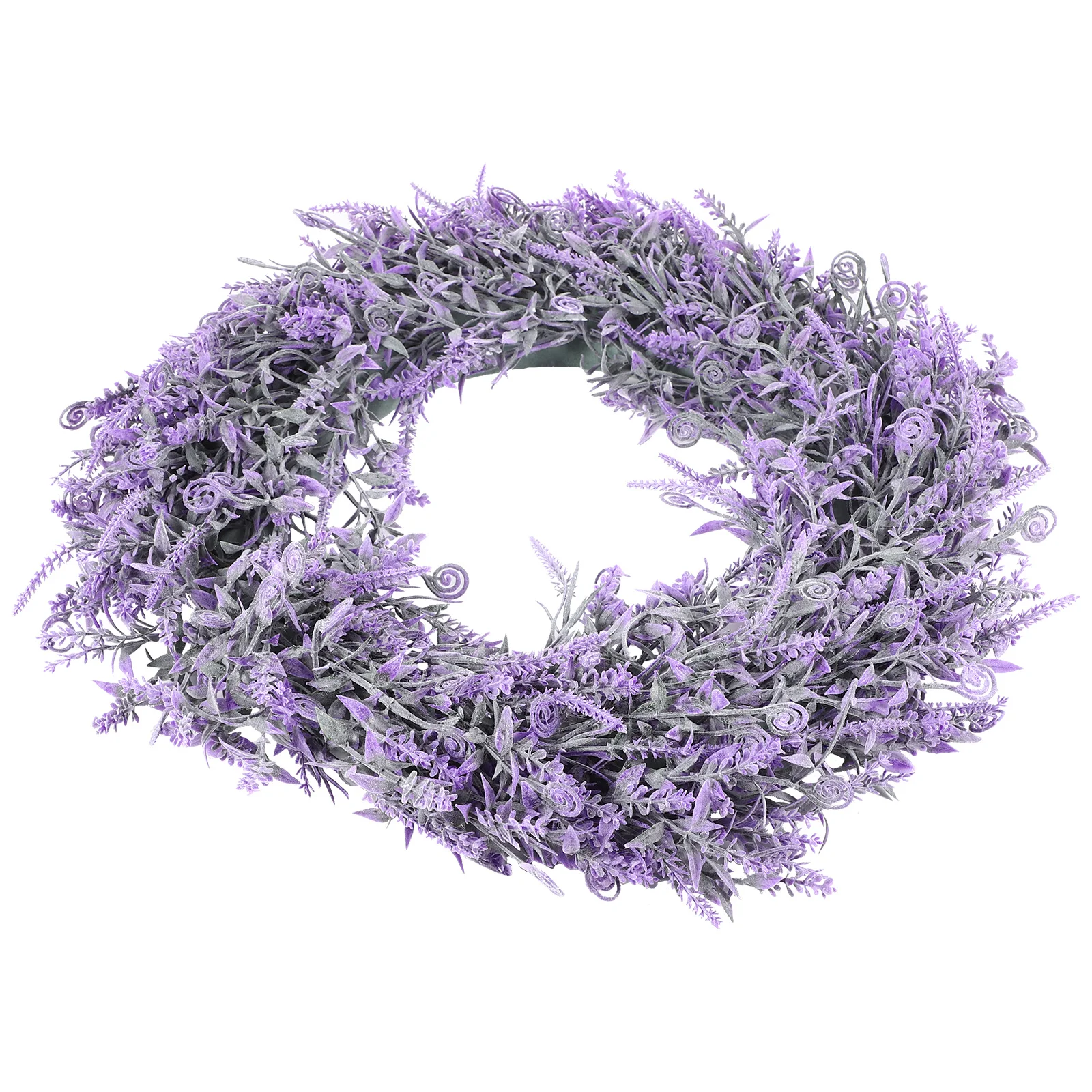 

1Pcs Simulation Lavender Wreath Meticulously Designed Indoor Outdoor Christmas Wedding Party Decor Lavender Wreath