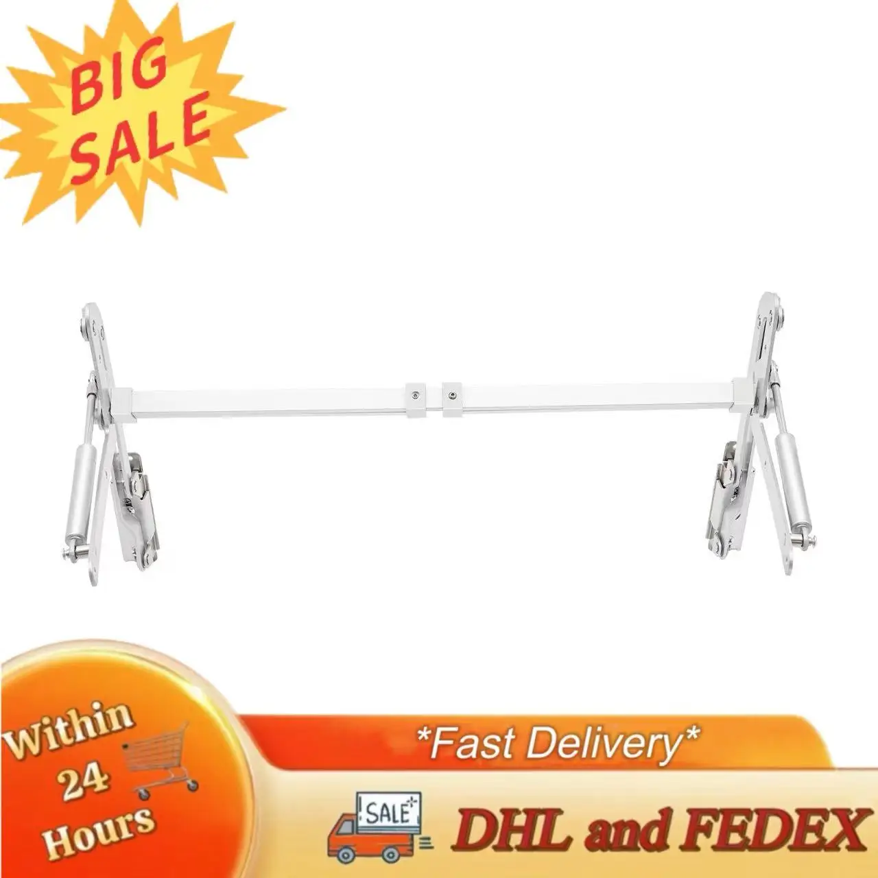 خزانة حتى البقاء مجموعة رفع الباب عالية القوة توفير العمالة 2x250N رفع الباب للخزائن حصير الحصير خزائن التلفزيون مقلوبة