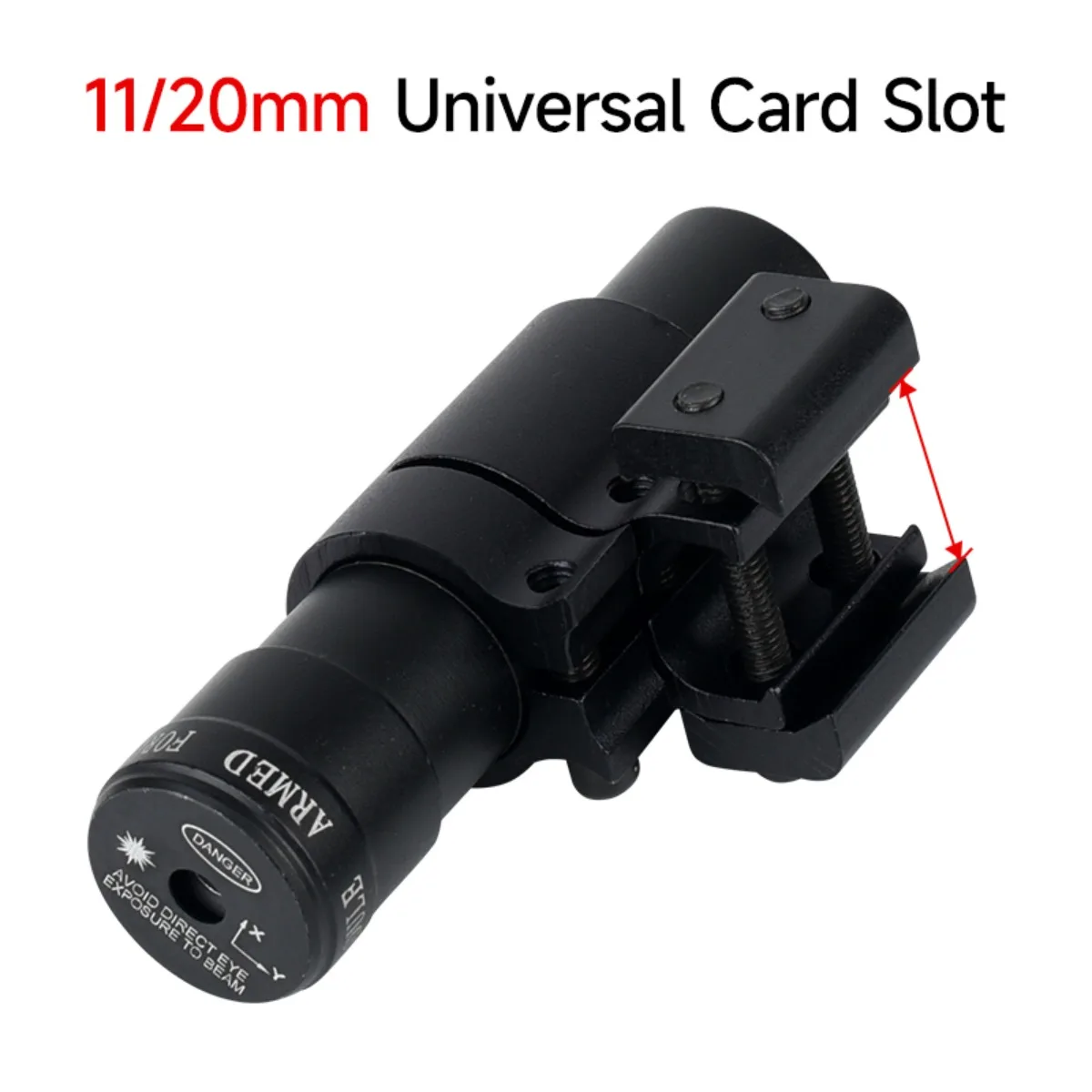 Outdoor Rotpunkt Rot/Grün Laserzielgerät Jagdzubehör Sport Langstrecken-Laserkalibrator für 11/20mm Schiene – Detail 4