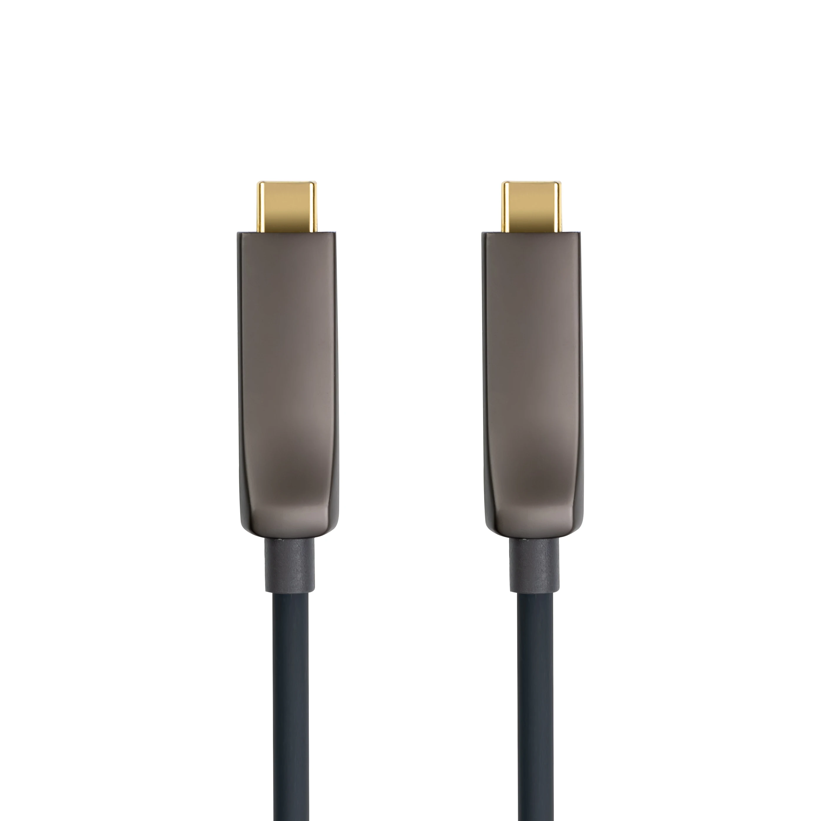 OEM ODM LOGO Male to Male USB Cabo High Speed USB C Type-C AOC to Type C Fiber Cable