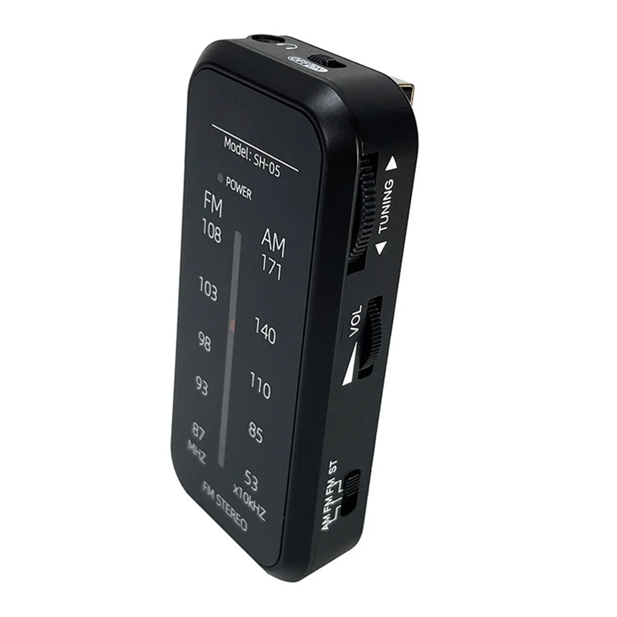 POP-lMini Radio Tragbare Walkman Radios AM FM Hand Stereo Radio FM87-108MHz MP3 Musik Player mit