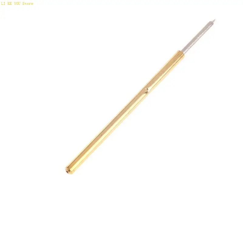 W3JE P100-B1 Spring Test Probe Pogo Pin Test Current Rating 3A Fitting for PCB Testing Resistance 50mΩ Dia 1.36mm 33.35mm