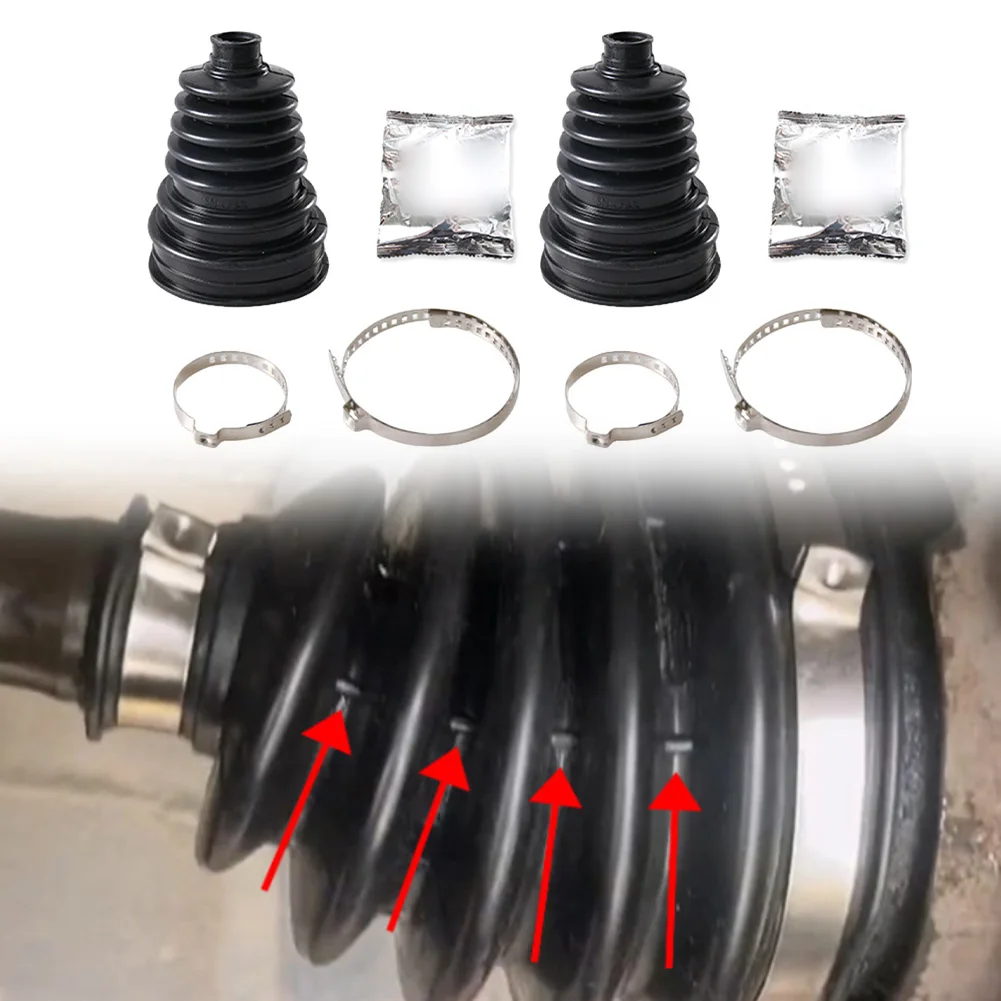 

Car Drive Shaft Dust Cover Sleeves Clamps Lubricating Oil For CR Glue For Gluing Drive Shafts Rubber Exterior Repair Kit