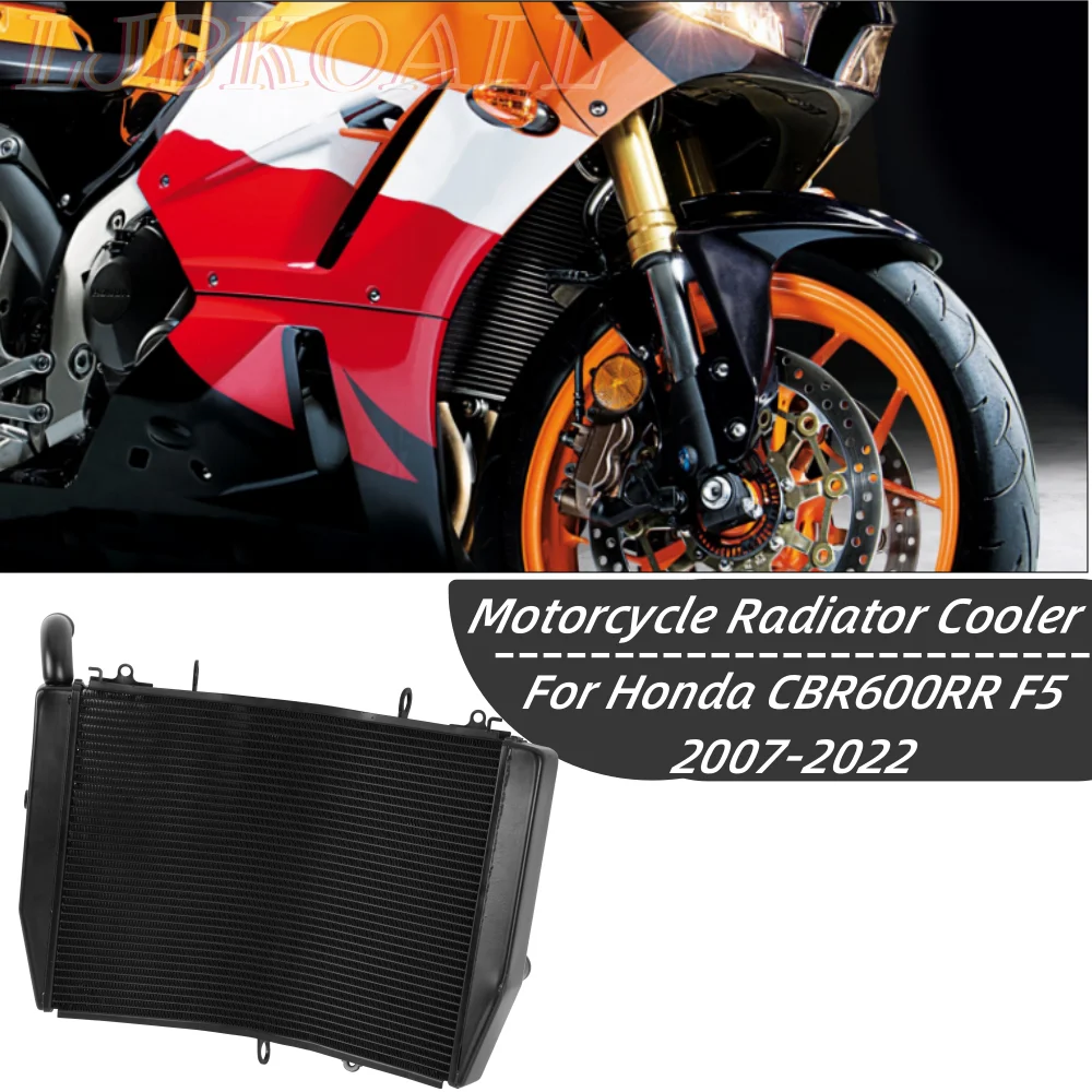 

Motorcycle Engine Radiator Cooler Cooling System For CBR600RR CBR 600RR CBR600 RR F5 2007-2022 2021 2020 2019 2018 Accessories
