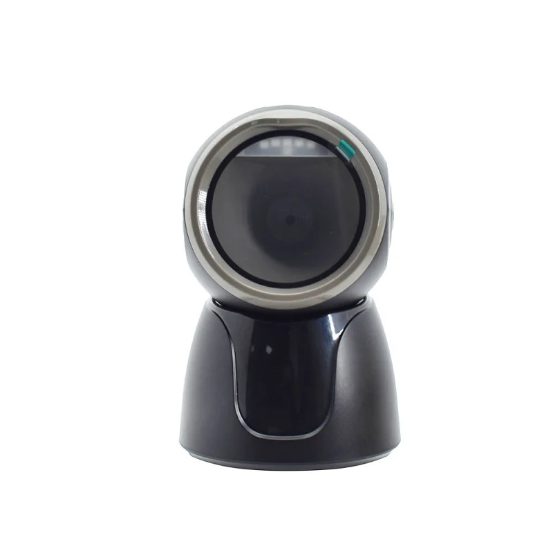 Wireless and Bluetooth Desk 2D Omni Directional Barcode Scanner with Battery