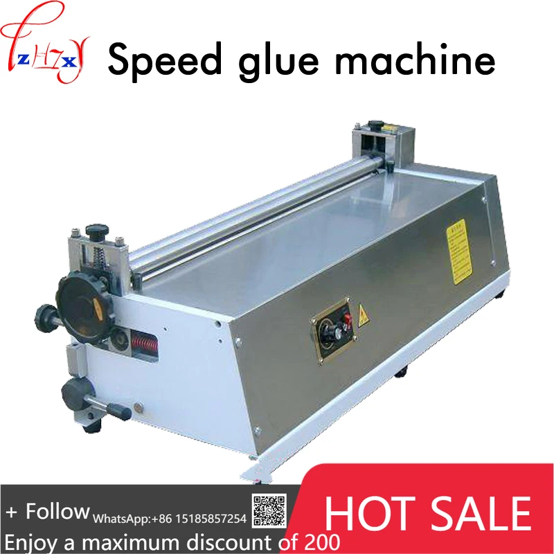 

1PC MB-720 Stainless Steel Desktop Glue Machine White Plastic Water - Conditioning Paper On The Plastic Machine 220V/110V 150W