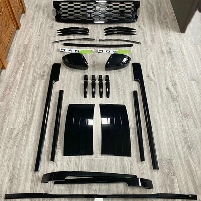 

be suitable for land rover range rover vogue L405 surround Kits large surround Front bumper grille Shark gills body kit