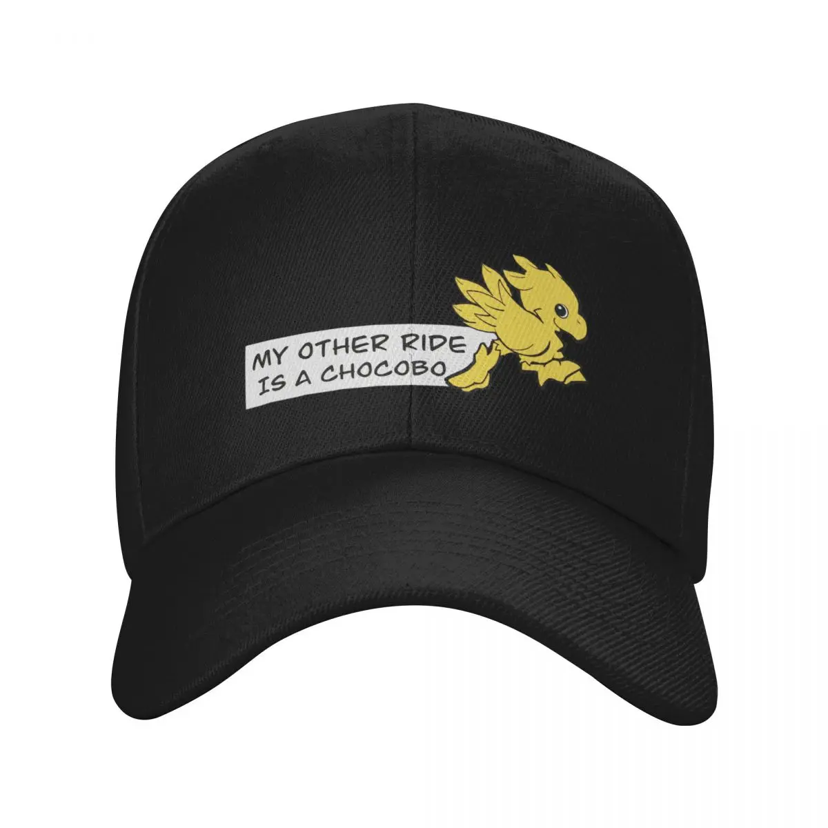 

My Other Ride is a Chocobo Baseball Cap summer hat Winter hat hats on offer Sun Cap Men Women's