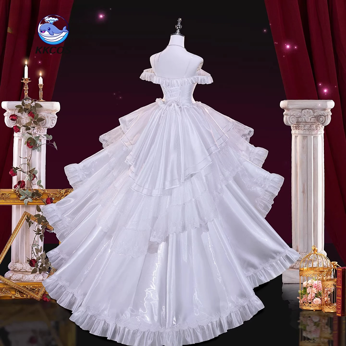 

Anime DATE A LIVE Yatogami Tohka Cosplay Costume Women Girls Dress Fancy Dress Up Roleplay Fantasia Outfits KKCos