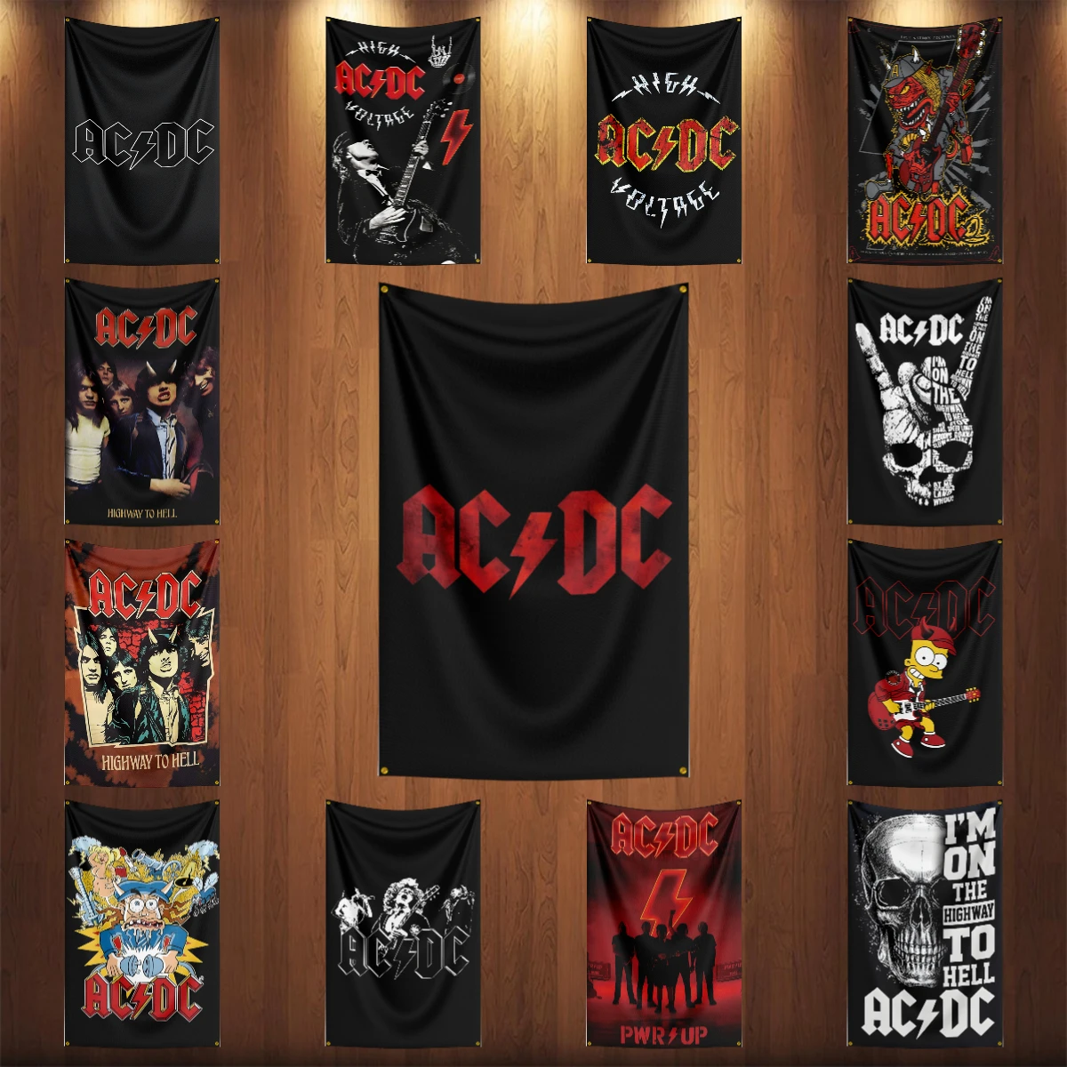 

3x5 Ft Heavy Rock Band A-ACDC-Bands Flag Polyester Digital Printing Banner for Bedroom Wall Art Out Door Tapestry Decora